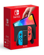 Игровая приставка Nintendo Switch OLED-модель Neon Red/Neon Blue (Красно-Синяя)